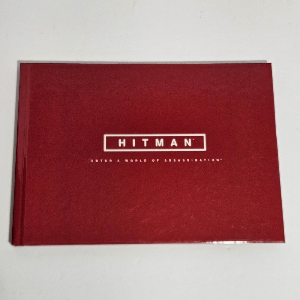 Hitman Enter a World of Assassination‎ Hardcover Art Book Square Enix Agent 47